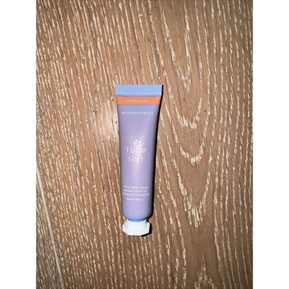 BLOOMEFFECTS Tulip Tint Lip & Cheek Balm  Shade Crispa‎ Coral Style BE0050S3R